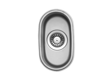 8 inch Stainless Steel Undermount Single Bowl Prep Sink - Classic 8 - Sink Depot
